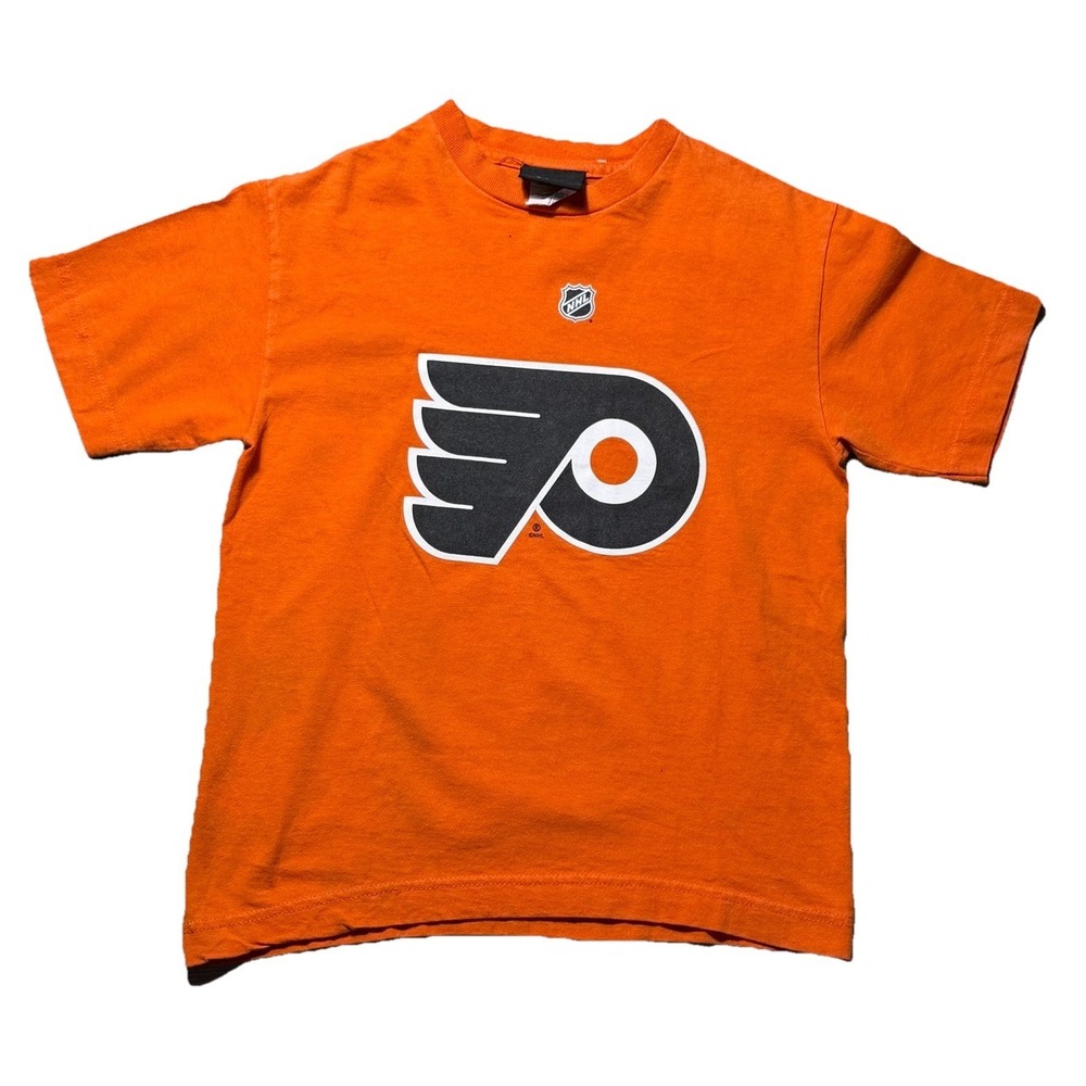 Philadelphia Flyers Richards #18 Reebok NHL Youth Orange S T Shirt